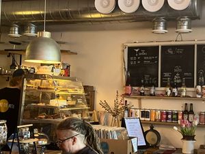 Inside at Cafe Saurahuone in Helsinki