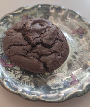 Biscotti al cioccolato vegan at Jlu's Brunch & Coffee in Saluzzo