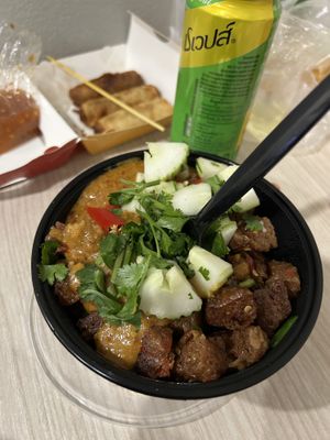 Delivery with grab  at So Vegan - Bang Kapi in Bangkok