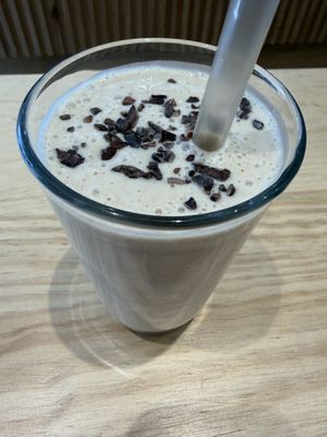 Nutty Power Smoothie  at Curiosa | Cafe & Juice Bar in Mexico City