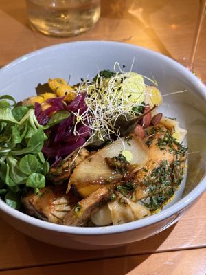 Buddha bowl  at Aries in Colmar