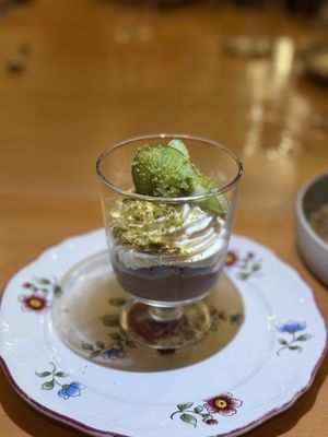 Chocolate mousse   at Aries in Colmar