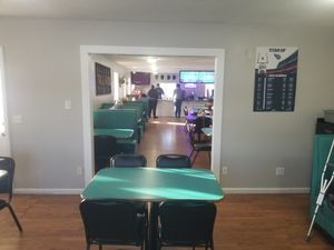 Lots of seating at Taco Bros  in Grimsley