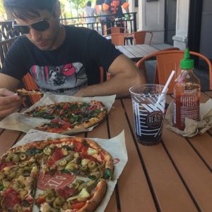 patio at Blaze Pizza in Royal Oak