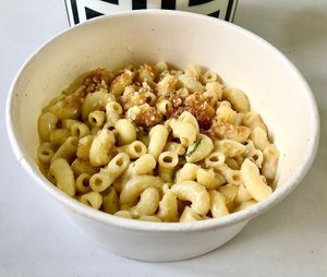 Mac and cheese at Vegante in Dubai