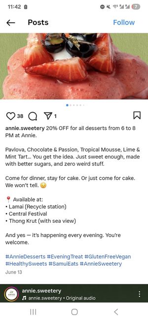  at ANNIE Eatery & Sweetery - Lamai in Surat Thani