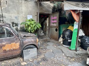 Entrance to the chocolate shop   at 32Bar X in Bangkok