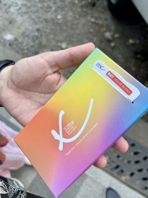 Chocolate bar we bought   at 32Bar X in Bangkok