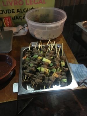 Vegan barbecue   at LAR vegan in Sao Paulo