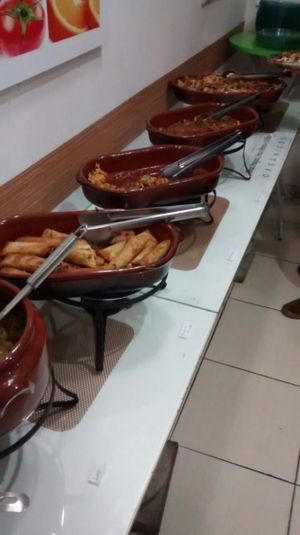 Tonight it's asian buffet ! at LAR vegan in Sao Paulo