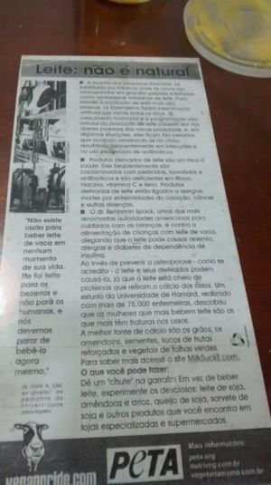 very ethic and vegan belief at LAR vegan in Sao Paulo