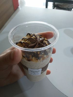 Copão da Felicidade, sabor paçoca #Veganuary at LAR vegan in Sao Paulo