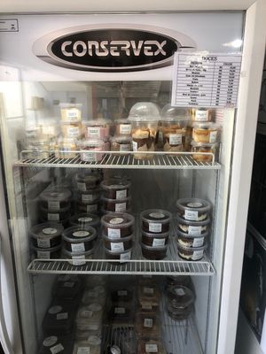 Dessert chilled   at LAR vegan in Sao Paulo