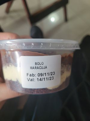 bolo de pote #Veganuary at LAR vegan in Sao Paulo