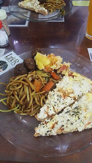 Lunch at LAR vegan in Sao Paulo