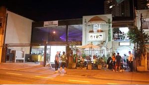 Facade at LAR vegan in Sao Paulo