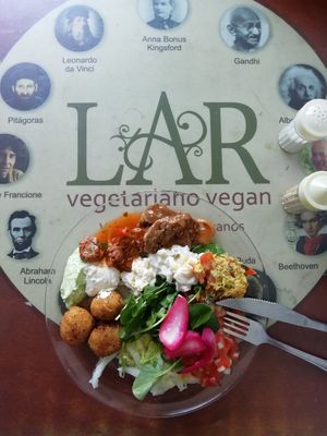 Lunch! at LAR vegan in Sao Paulo