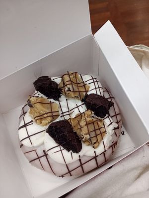 Ice ice bae bae donut at Rodeo Doughnuts - Fleet St in London