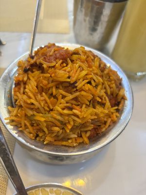 Veg biriyani   at Desi Palace in Makati