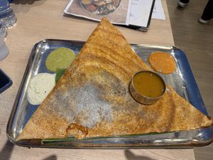 Mysore Masala Dosa  at Annapoorna in Central Singapore