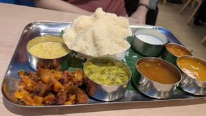 Annapoorna Veetu Sappadu at Annapoorna in Central Singapore