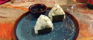 Vegane Onigiri at Rễ Restaurant Brno in Brno