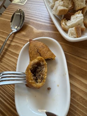 İçli köfte   at Vegan Masa - Kadikoy in Istanbul