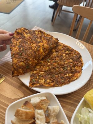Lahmacun   at Vegan Masa - Kadikoy in Istanbul