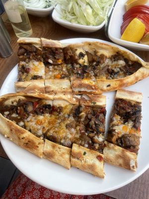 Mushroom  at Vegan Masa - Kadikoy in Istanbul