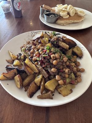 Snarfs scramble   at Blissful Banana Cafe in Orland Park