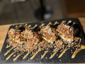   at REDWHITE BONELESS RAMEN Downtown Los Angeles in Los Angeles