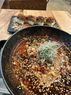   at REDWHITE BONELESS RAMEN Downtown Los Angeles in Los Angeles