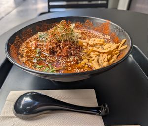  at REDWHITE BONELESS RAMEN Downtown Los Angeles in Los Angeles