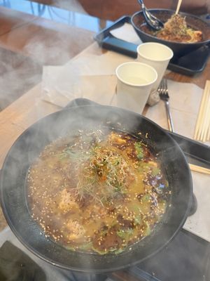 Japanese curry  at REDWHITE BONELESS RAMEN Downtown Los Angeles in Los Angeles