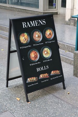   at REDWHITE BONELESS RAMEN Downtown Los Angeles in Los Angeles