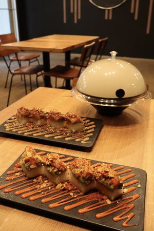   at REDWHITE BONELESS RAMEN Downtown Los Angeles in Los Angeles