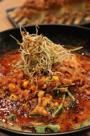   at REDWHITE BONELESS RAMEN Downtown Los Angeles in Los Angeles