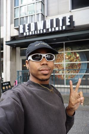   at REDWHITE BONELESS RAMEN Downtown Los Angeles in Los Angeles