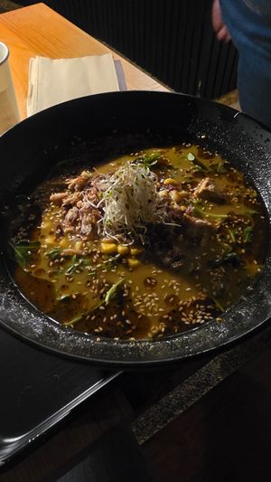 Amazing to look at, too! at REDWHITE BONELESS RAMEN Downtown Los Angeles in Los Angeles