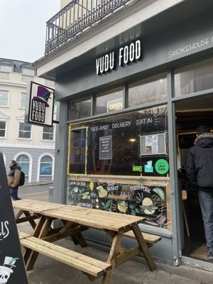 Outside Store Front   at Vudu Food in Brighton