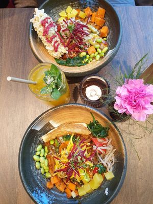 24 & 25. Sehr lecker. at CHAM - the vegan kitchen in Hannover