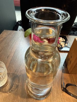 water  at CHAM - the vegan kitchen in Hannover