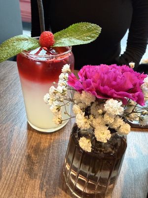 lemonade  at CHAM - the vegan kitchen in Hannover