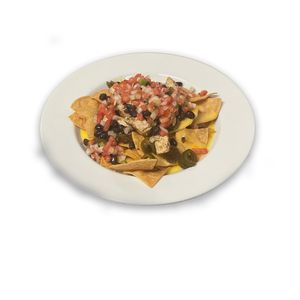 Vegan Nachos at The Point Pub and Grill in Fort Worth