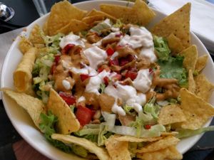fiesta bowl at Higher Taste Plant Based in Long Beach