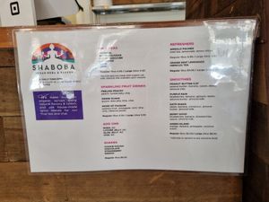 Menu at Higher Taste Plant Based in Long Beach