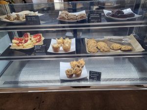 Cakes at Higher Taste Plant Based in Long Beach