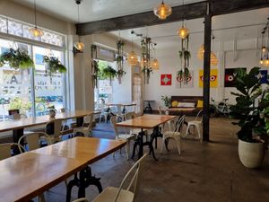 Inside at Higher Taste Plant Based in Long Beach