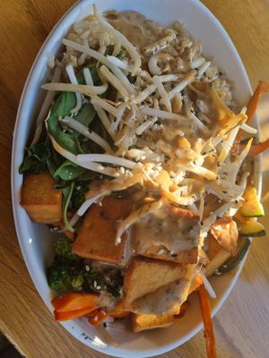 Thai Temple at Higher Taste Plant Based in Long Beach