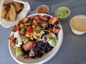 Fiesta Bowl at Higher Taste Plant Based in Long Beach